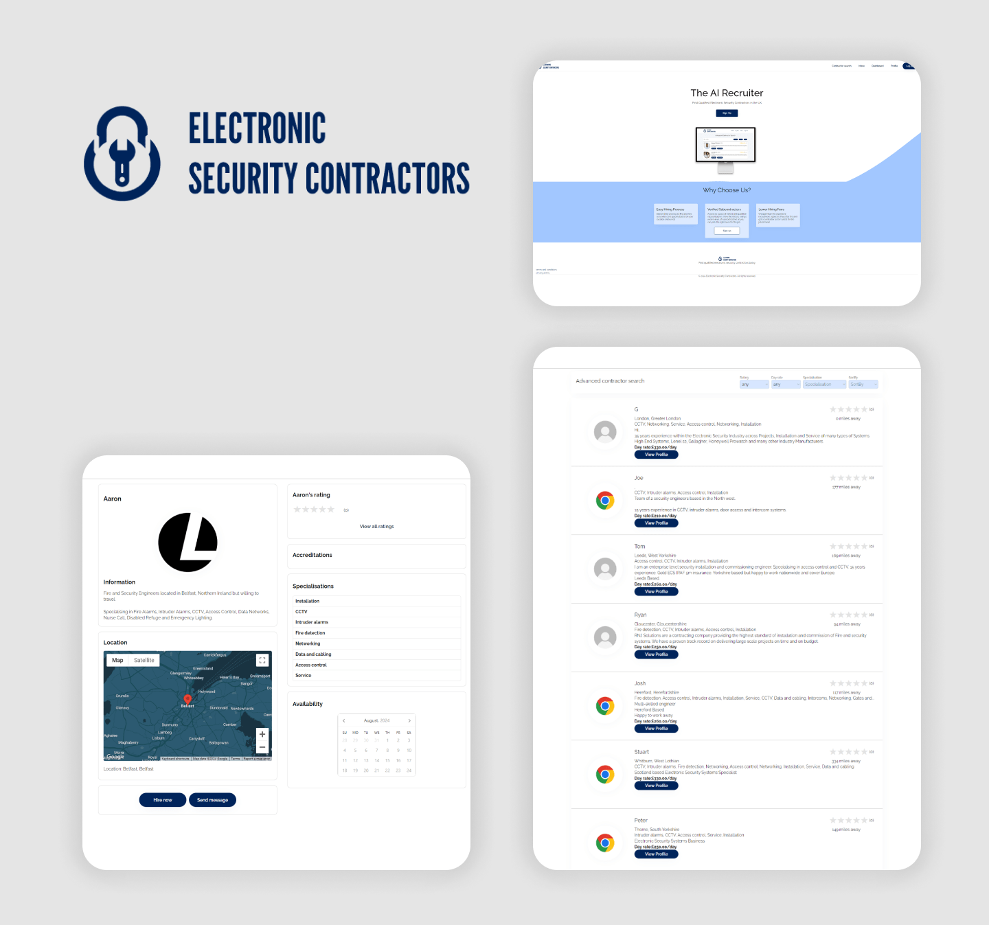 Electronic Security Contractors Case Study